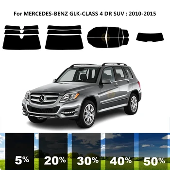 Precut nanoceramics auto UV Okno Odstín Kit Automobilové Okenní Fólie Pro MERCEDES-BENZ GLK-CLASS 4 DR SUV 2010-2015