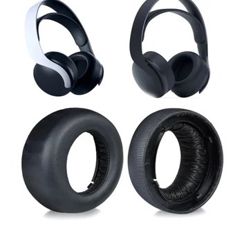 Náušníky Pro PS5 PULS 3D Headset Náhradní Earpads Ušní Polštářky Ušní Kryt Černý Sluchátka Opravy