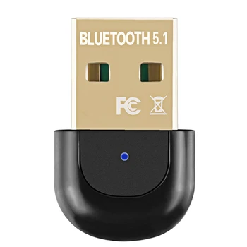 USB 5.1 Bluetooth Adaptér Bluetooth USB Vysílač, Reproduktory, Klávesnice, Myš, Tiskárnu, Přijímač Pro PC Win 7/8/10/11