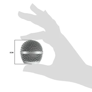 Phenyx Pro Tkané Síťoviny Silver Mikrofon Mřížka pro Phenyx Pro U71/7000/6000 (Balení 2)