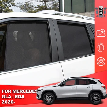 Pro Mercedes Benz GLA EQA 2020 2021 2022 2023 Auto Slunečník Štítu Zadní Straně Dítě Okno, Sluneční Odstín Kšiltem Přední Sklo Závěs
