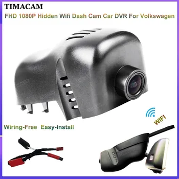 TIMACAM Pro Volkswagen VW Touareg 2011 2012 2013 2014 2015 2016 2017 2018 Dash Cam Kamera FHD Wifi Auto DVR Rekordér Snadná Instalace