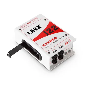 URX J22 Profesionální scénu živé vystoupení s aktivní guitar bass klávesnice DI box nástroj, dvou-kanálový stereo