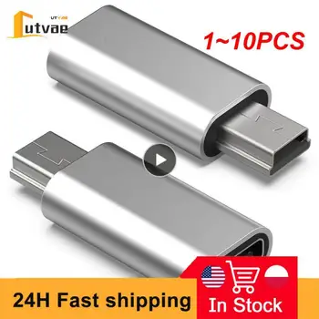 1~10KS Mini 5 Pin USB B Samec na USB Typ C Samice Dat, Přenos Dat, Konektor pro MP3, Digitální Fotoaparát, GPS