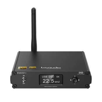 NOVÉ 1Mii DS600+ Hi-Fi USB DAC Dekodér s LDAC, DSD 512, Hi-Res Bluetooth Hudební Přijímač pro AV Přijímač/Zesilovač/Audiofily