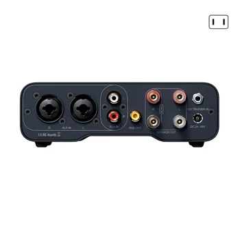 Y1UB ZA3 Stereo Zesilovač TPA3255 Třídy D hi-fi Zvuk Zesilovač pro Pasivní Regály Reproduktorů S RCA/Vyvážený Vstup