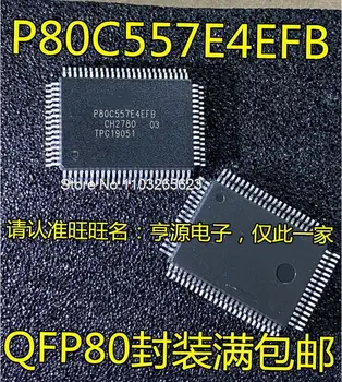 P80C557 P80C557E4EFB QFP80 IC