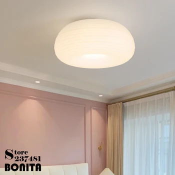 Full spectrum LED ochrana očí Stropní LED Svítidlo Nordic Romantickou Restauraci, ložnice, pracovna Bílý pruh Apple Stropní Světlo