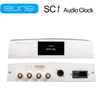 AUNE SC1 Digitální Audio Hodiny Čtyři-způsob Výstupu Vlastní krystalový Oscilátor OCXO Energie, které jsou Nezávislé Synchronní Izolovaný Výstup 10Mhz