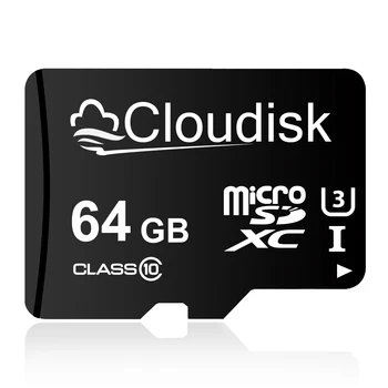Cloudisk Flash Paměťové Karty 32 GB 64 GB 128 GB 256 GB U3 V30 Micro SD Karty 4GB 8GB 16GB C10 2GB 1GB Microsd TF Karet Pro Telefon Gopro