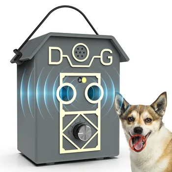 Pet Ultrazvukové Kůry Zátkou Pes Anti Štěkat Školení Zařízení 50 FT Range Anti-Kůra Zařízení Štěkot Psa ControlSafe pro Psy Venku