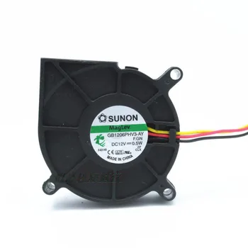 Sunon GB1206PHV3-AY Maglev Zvlhčovač vzduchu radiální ventilátor průmyslový ventilátor projektoru ventilátoru radiální ventilátor DC12v 0,5 W s 3pin