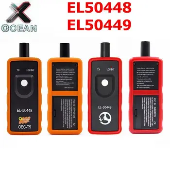 Nejnovější EL-50448 EL-50449 Auto Pneumatiky Monitorování Tlaku Čidlo EL50448 Aktivace TPMS Nástroj Pro GM/Opel OEC-T5 EL50449 Pro Ford