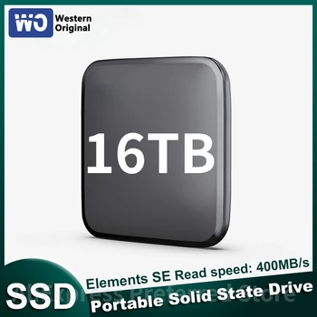 Západní Originální Elements SE Portable 2TB SSD 1TB 480G Čtení 400 MB/s USB3.0 rozhraní Solid State Disk je Kompatibilní s PC, Mac