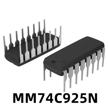 1KS MM74C925N 74C925N 4-bitový Čítač a Multiplex Integrovaný Obvod Přímé-plug DIP-16 NOVÉ