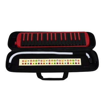1Set 32-Klíč Hrát na Harmoniku, Klavír EVA Taška Piano Box Začátečník Dospělé Výuka Hudební Nástroje ABS+Mosaz Soundboard