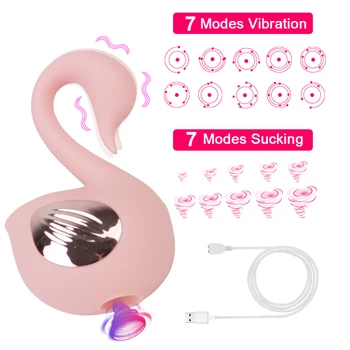 Bradavky Masér Klitorisu G Spot Stimulátor, Pro Dospělé Masturbace 7 Frekvence Ústní Sání Sexy Hračky, Vibrátor Ženské Vaginální Sex Hračka