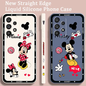 Mickey Mouse Disney Minnie Pro Samsung Poznámka 20 10 A54 A31 A14 A03 A22 A34 A04 A24 Ultra Plus 5G Kapalina Levé Lano Telefon Případě