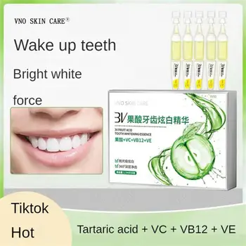 Ovocné Kyseliny, které Zuby Bělící zubní Pasta 3V Podstatu Ústní Čištění Jednorázové zubní Pasta TLOPA Ampule Zub Sérum Ústní Hygienu