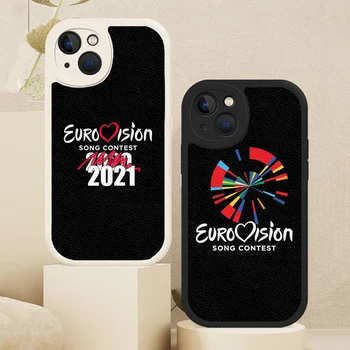 Eurovision Song Contest Jehněčí kůže Pouzdro Pro iPhone 14 13 11 12 Pro Max Mini 8 7 Plus SE ROKU 2020 X XR XS MAX Měkké Tašky