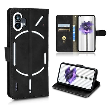 Luxusní Magnetický Flip Pouzdro Pro nic za Nic, Telefon (1) (2) 5 G Slot Karty Kniha Stojan Kryt S Popruhem Ne Věc, Phone2 2 Dva Phone1 1