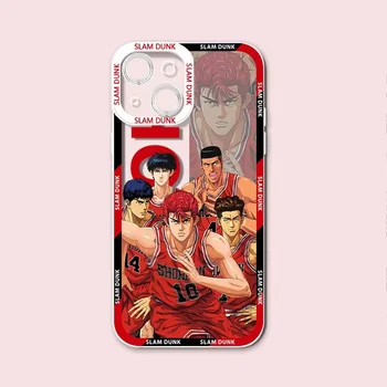 Anime, Basketbal Slam Dunk 10 11 Přehrávač Telefon Pouzdro Pro iPhone 15 14 13 12 11 Pro Max X XS XR 7 8 Plus Hanamichi Sakuragi Kryt
