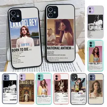 Lana Del Rey Chtíč pro Život Telefon Pouzdro pro iPhone X XR XS 7 8 Plus 11 12 13 pro MAX 13mini Průsvitné Matné Případě