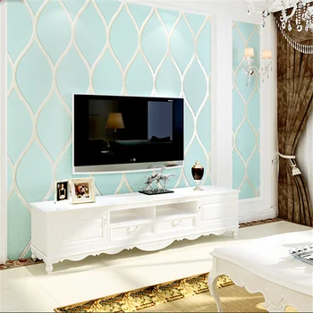 wellyu Moderní minimalistický pruhované jelení kůže, samet, bytové dekorace, obývací pokoj, ložnice, jídelna, TV pozadí wall paper