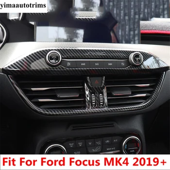 Centrální Ovládání AC Klimatizace odváděcí Otvor Panel Dekorace Kryt Střihu Doplňky Interiéru Pro Ford Focus MK4 2019 - 2022