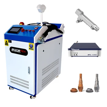 1000w-3000w Volitelné Raycus Laser Zdrojem Kovu, Odstranění Rzi a Barvy Kontinuální Laser čistící stroj