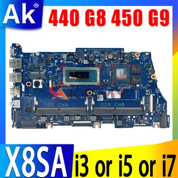 Pro HP 440 G8 450 G9 X8S DA0X8SMB8C1 Notebooku základní Deska S i3 i5 i7 12 Gen CPU Mainboard w/ GPU 100% testování ok