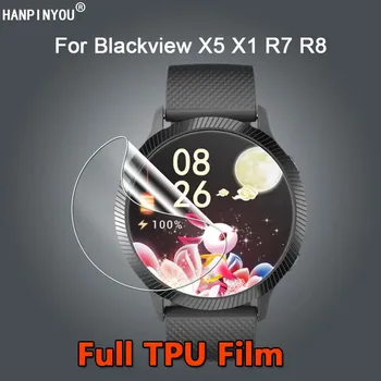 10ks Pro Blackview R8 R7 X5 X1 Pro SmartWatch Ultra Jasný Tenký Opravitelné Měkké TPU Film Screen Protector -Není Tvrzeného Skla
