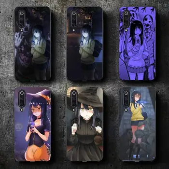 Anime Mieruko-chan Hororové Manga Telefon Pouzdro Pro Xiaomi9 10 11PRO LITE Redmi NOTE7 8 9 10A PRO K40 Poco3 Shell