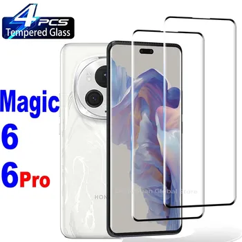 1/4ks Tvrzené Sklo Pro Honor Magic 6 Magic6 Pro Screen Protector Glass Film